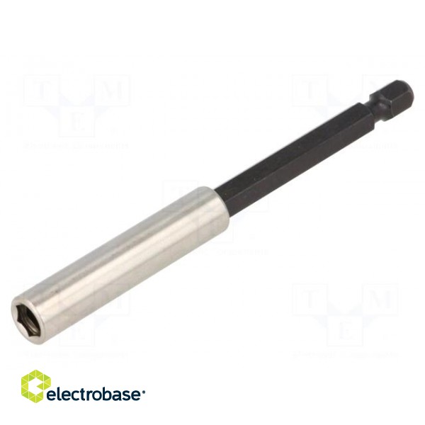 Holders for screwdriver bits | Socket: 1/4" | Overall len: 100mm image 1