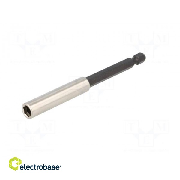 Holders for screwdriver bits | Socket: 1/4" | Overall len: 100mm image 2