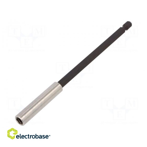 Holders for screwdriver bits | Socket: 1/4" | Overall len: 150mm