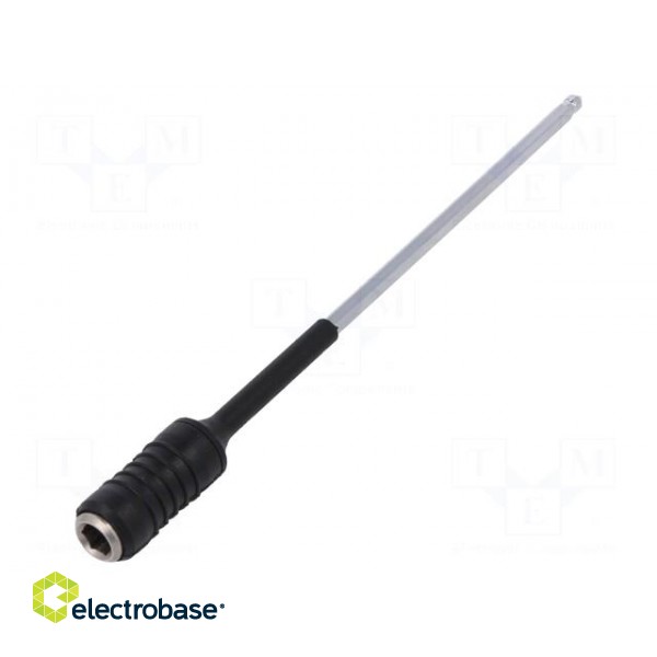 Holders for screwdriver bits | Socket: 1/4" | Overall len: 162mm image 1