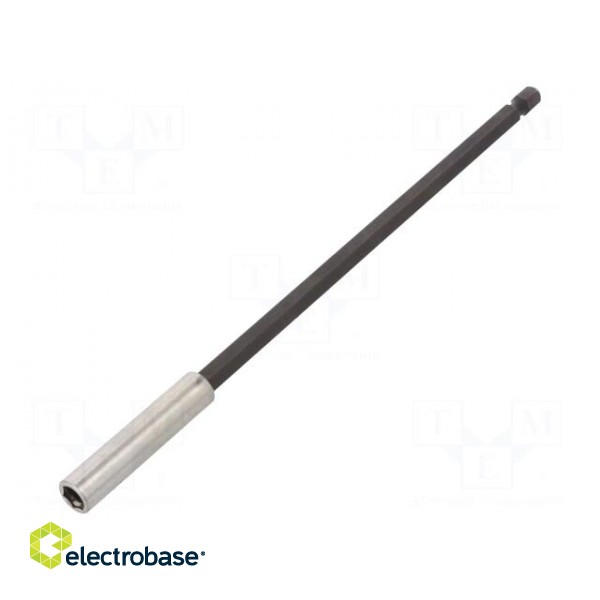 Holders for screwdriver bits | Socket: 1/4" | Overall len: 200mm