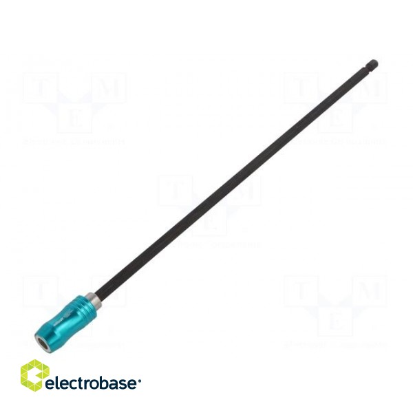 Holders for screwdriver bits | Socket: 1/4" | Overall len: 300mm