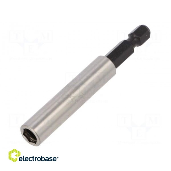 Holders for screwdriver bits | Socket: 1/4" | Overall len: 72mm