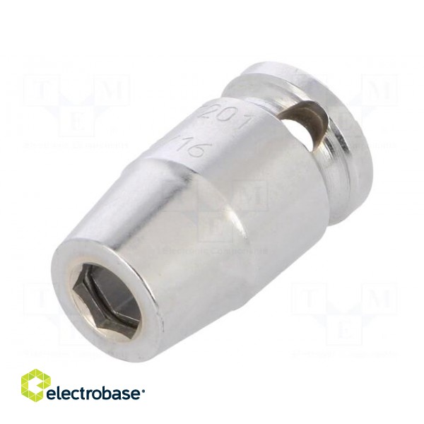 Holders for screwdriver bits | Socket: 3/8" | Overall len: 30mm