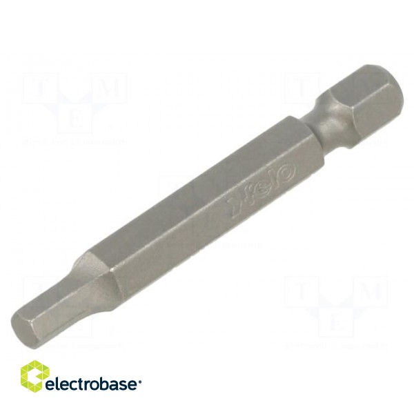 Screwdriver bit | hex key | HEX 4mm | Overall len: 50mm