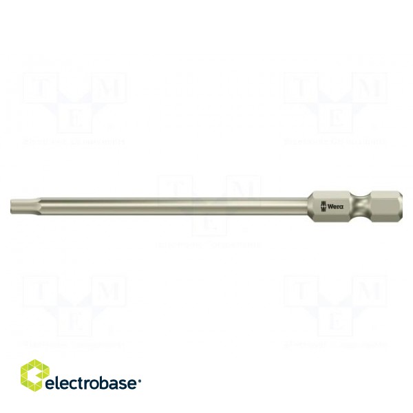 Screwdriver bit | Hex Plus key | HEX 3mm | Overall len: 89mm