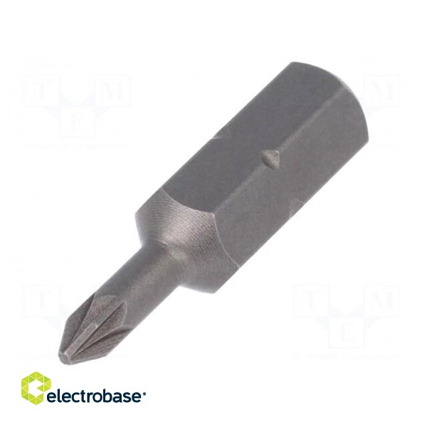 Screwdriver bit | Pozidriv® | PZ0 | Overall len: 25mm