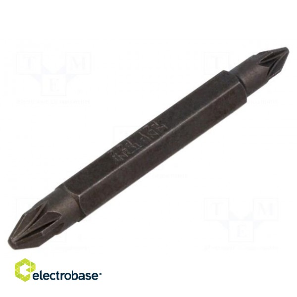 Screwdriver bit | Pozidriv® | PZ1,PZ2 | Overall len: 60mm