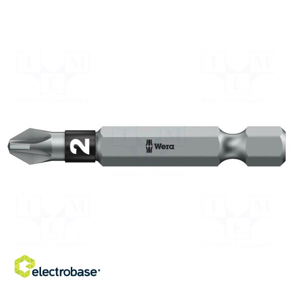 Screwdriver bit | Pozidriv® | PZ2 | Overall len: 50mm | BiTorsion