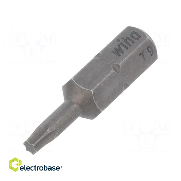 Screwdriver bit | Torx® | TX09 | Overall len: 25mm | STANDARD