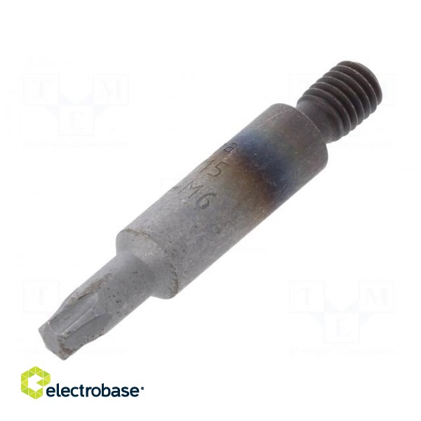 Screwdriver bit | Torx® | TX25 | Overall len: 45mm | Mounting: M6 image 1