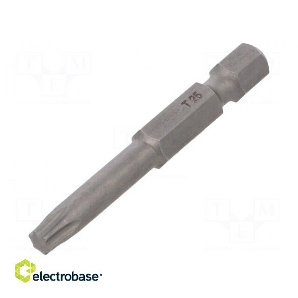 Screwdriver bit | Torx® | TX25 | Overall len: 50mm