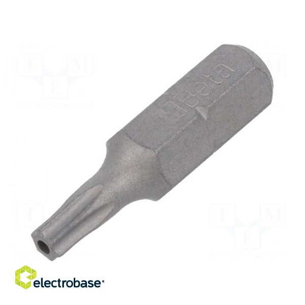 Screwdriver bit | Torx® with protection | T15H | Overall len: 25mm