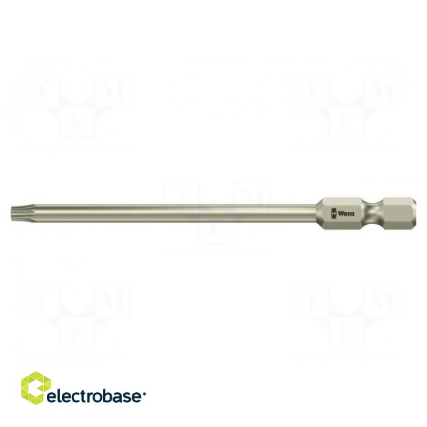 Screwdriver bit | Torx® with protection | T15H | Overall len: 89mm