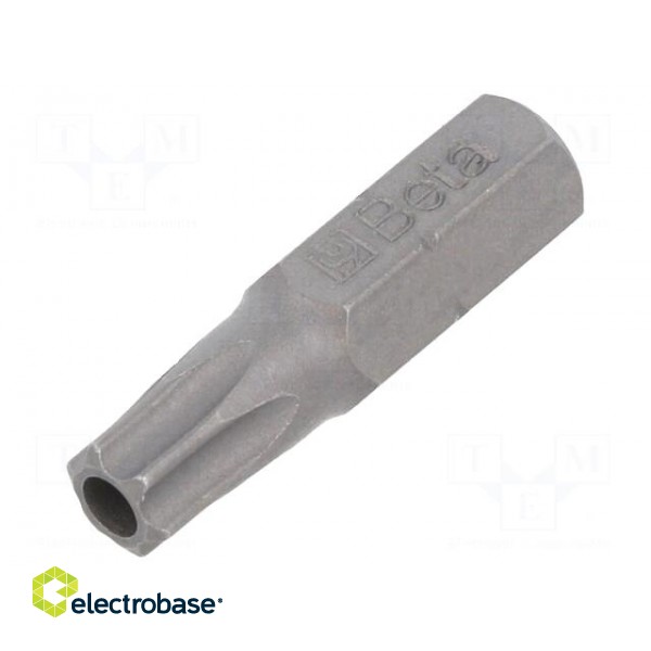 Screwdriver bit | Torx® with protection | T30H | Overall len: 25mm