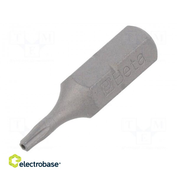 Screwdriver bit | Torx® with protection | T7H | Overall len: 25mm