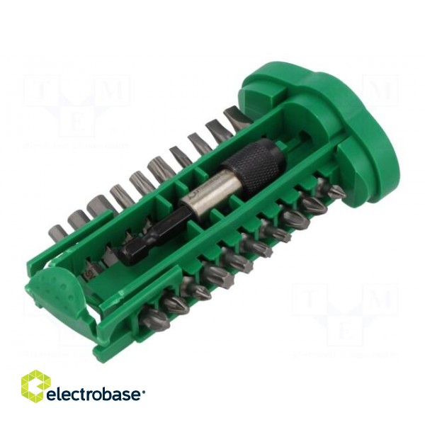 Kit: screwdriver bits | 50mm | Kit: screwdriver bit holder |  | 20pcs.