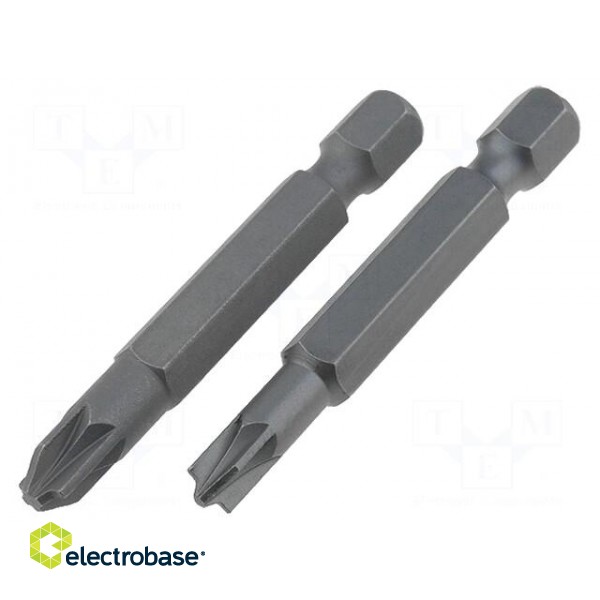 Kit: screwdriver bits | MOD | 50mm | Size: 1,2 | 2pcs.