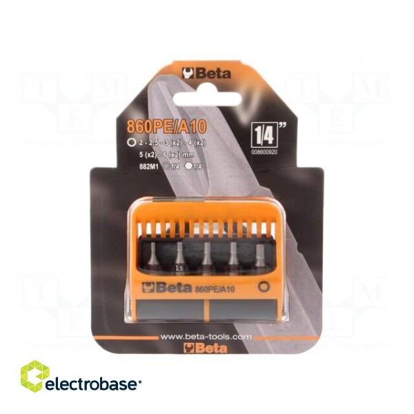 Kit: screwdriver bits | hex key | Kit: universal magnetic holder фото 1