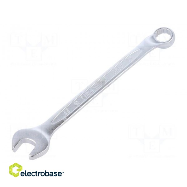 Wrench | bent,combination spanner | 11mm | Chrom-vanadium steel
