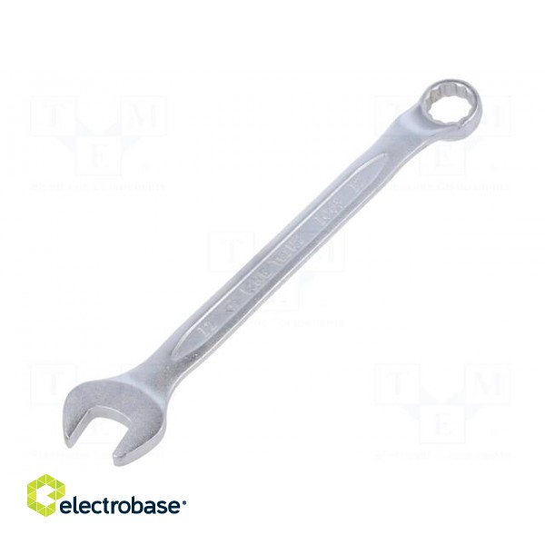Wrench | bent,combination spanner | 12mm | Chrom-vanadium steel