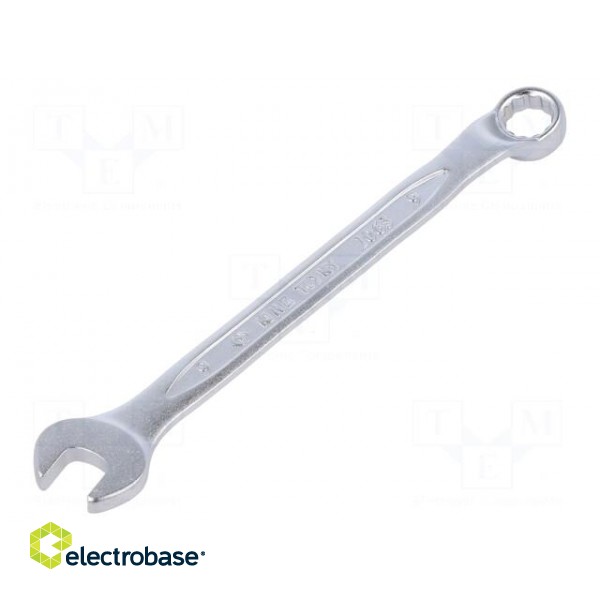 Wrench | bent,combination spanner | 9mm | Chrom-vanadium steel