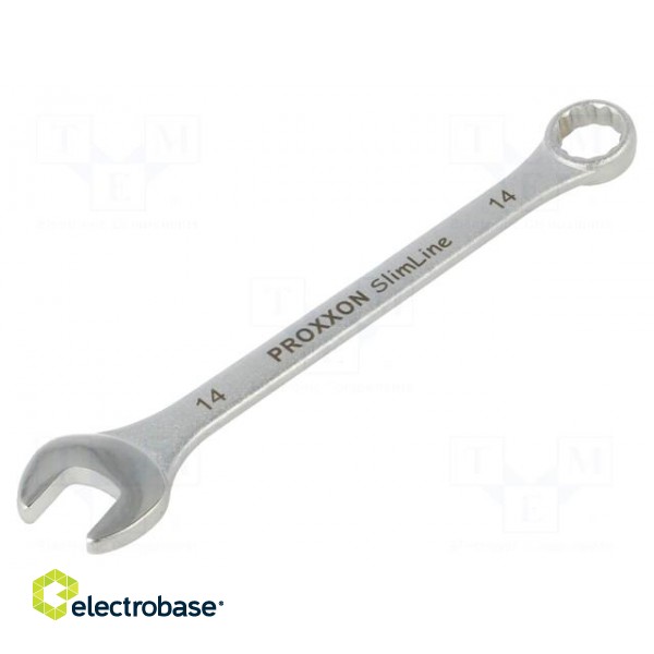 Wrench | combination spanner | 14mm | Overall len: 180mm | SlimLine