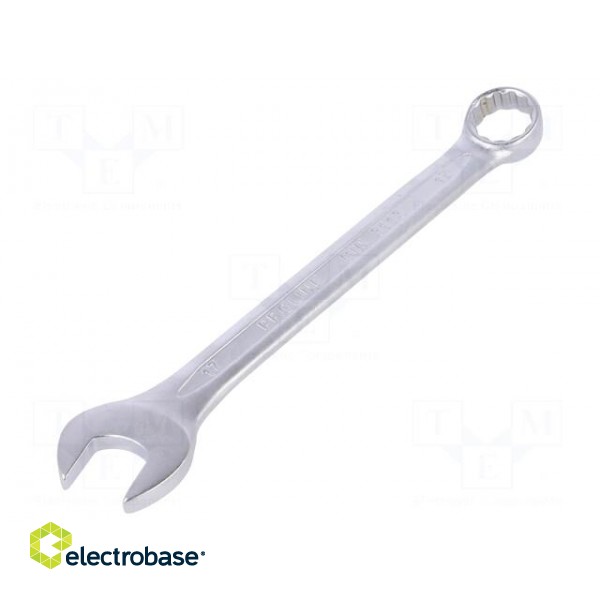 Key | combination spanner | 17mm | Overall len: 209mm | DIN 3113