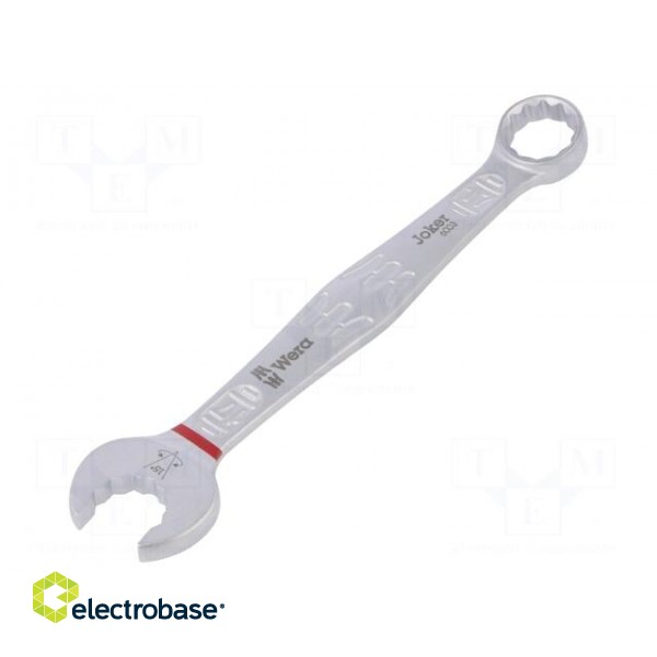 Key | combination spanner | steel | Series: Joker 6003 | L: 190mm image 1