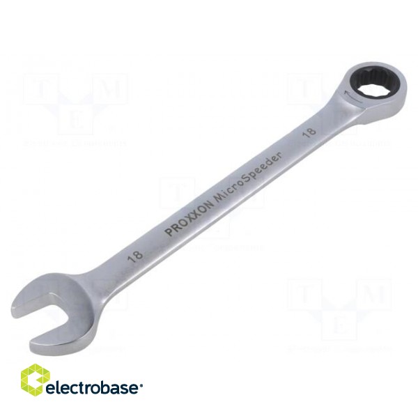Wrench | combination spanner | 18mm | MicroSpeeder