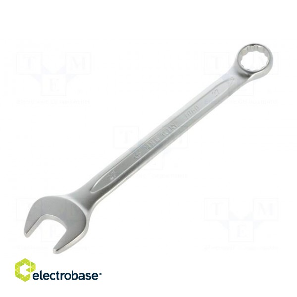 Wrench | combination spanner | 27mm | Chrom-vanadium steel | L: 315mm