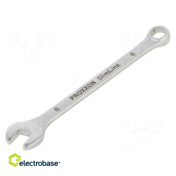Wrench | combination spanner | 6mm | Overall len: 100mm | SlimLine