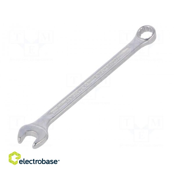 Wrench | combination spanner | 7mm | chromium plated steel | L: 110mm