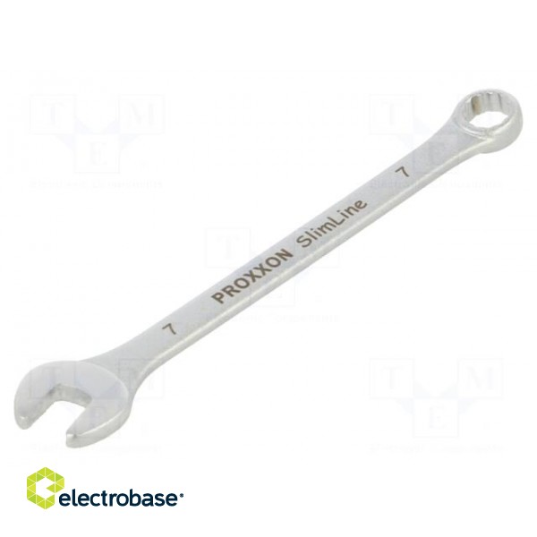 Wrench | combination spanner | 7mm | Overall len: 110mm | SlimLine
