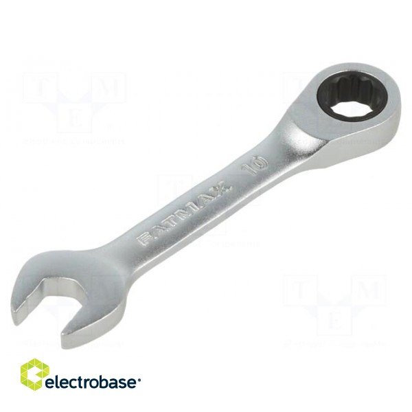 Wrench | combination spanner,with ratchet | 10mm | short | FATMAX®