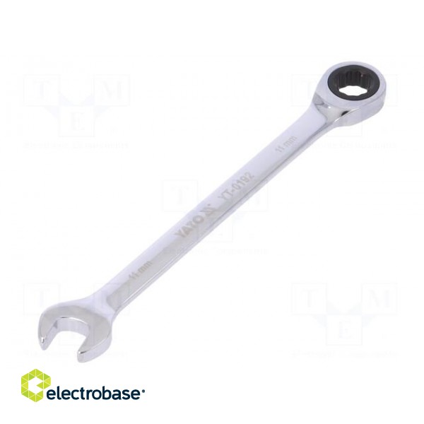 Key | combination spanner,with ratchet | 11mm
