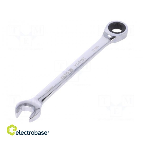 Key | combination spanner,with ratchet | 12mm