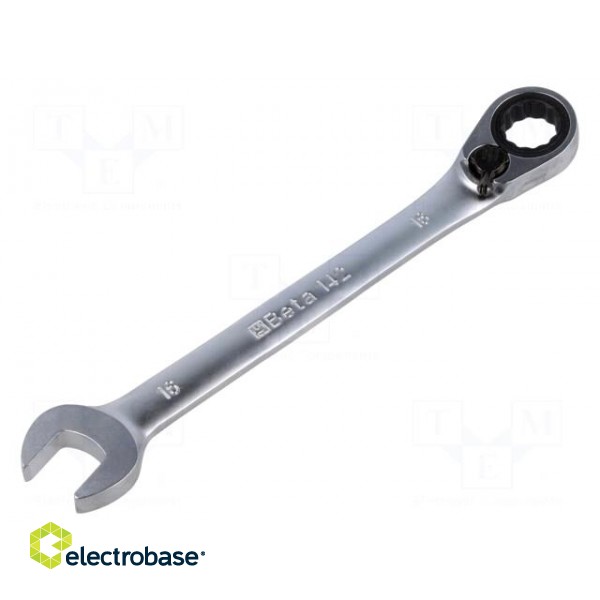 Wrench | combination spanner,with ratchet | 16mm