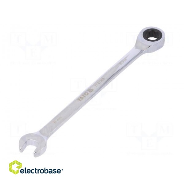 Key | combination spanner,with ratchet | 8mm