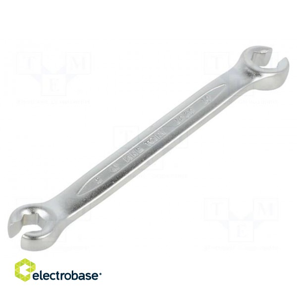 Wrench | for brake lines | 8mm,10mm | Chrom-vanadium steel | L: 130mm