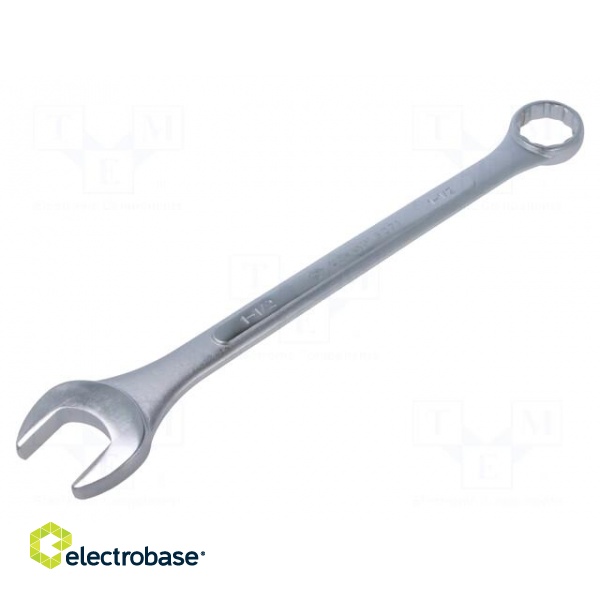 Wrench | inch,combination spanner | Spanner: 1 1/2"