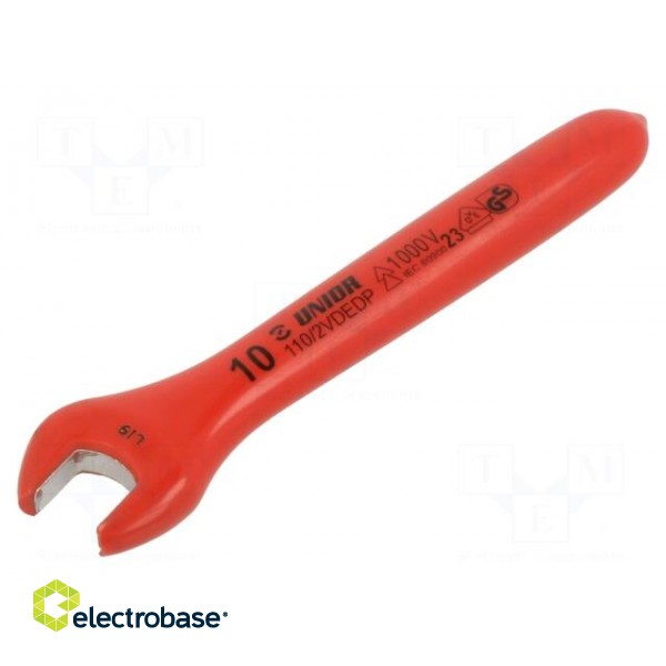 Wrench | insulated,single sided,spanner | 10mm | 110/2VDEDP