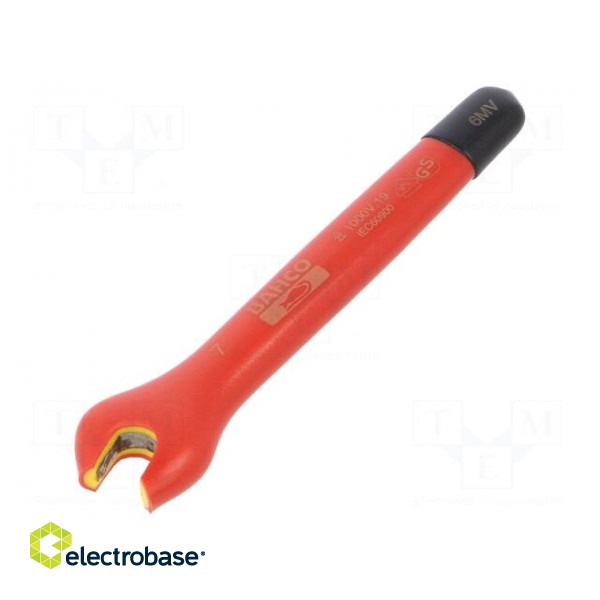 Key | insulated,spanner | 7mm | IEC 60900,VDE | tool steel | 92mm | 1kV