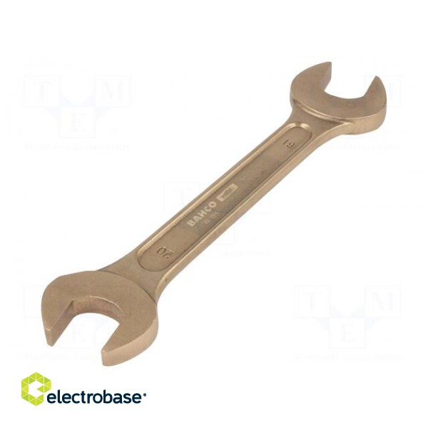 Key | spanner | 19mm,20mm | Overall len: 182mm | aluminum bronze