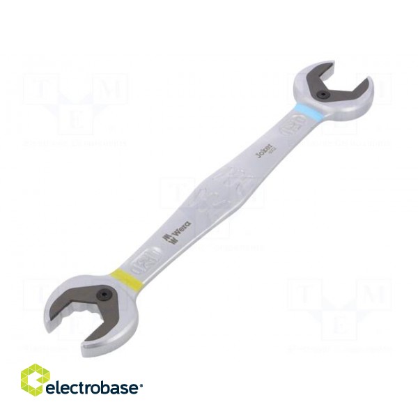 Wrench | spanner | 22mm,24mm | steel | with holding function image 1