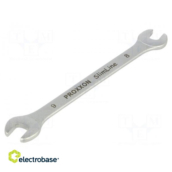 Wrench | spanner | 8mm,9mm | Chrom-vanadium steel | SlimLine