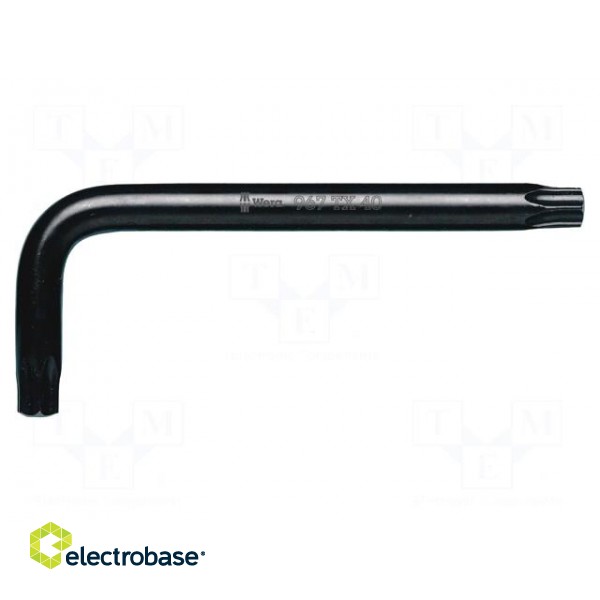 Wrench | Torx® | TX10 | Overall len: 51mm | steel | short | BlackLaser