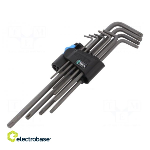 Key set | Torx® | TX08,TX09,TX10,TX15,TX20,TX25,TX27,TX30,TX40 image 1