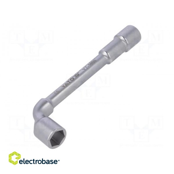Key | L-type,socket spanner | HEX 15mm | Chrom-vanadium steel image 1