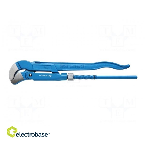 Wrench | adjustable | 240mm | Max jaw capacity: 35mm | 0.5"